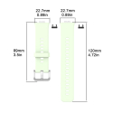Huawei Fluoroelastomer Strap 18mm Mint Green